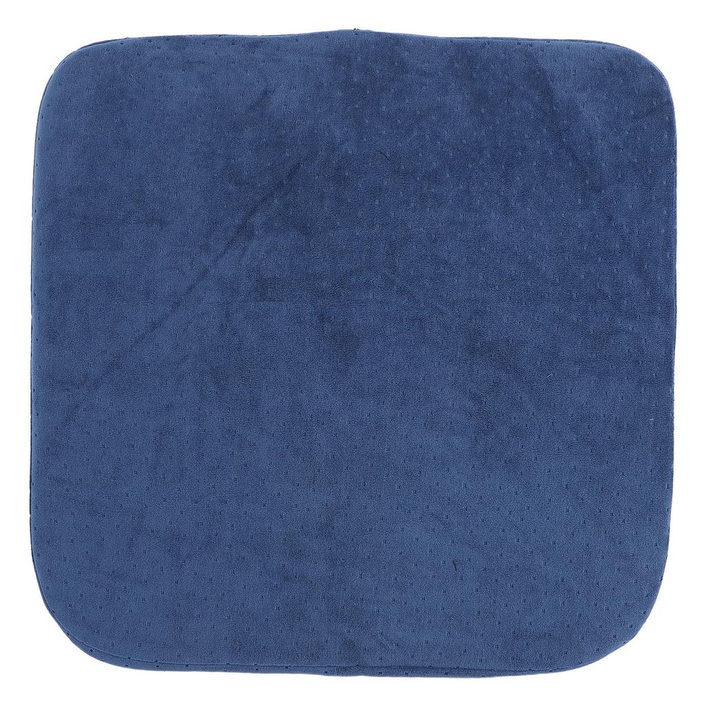 Memory Foam Seat Cushion Ergonomic W Shaped Comfortable Velvet Thicken Chair Cushion for Long Sittin