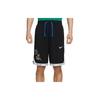 Nike Cartoon Sonnenblumen-Print Lockere Mid-Waist Sportshorts Herrenshorts Schwarz DV3193-010