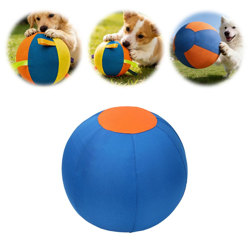 Jolly Ball with Protective Cover & Pump Dog Ball To Keep Them Busy for Collie Shepherd All Herding Breeds