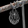 Amulett Talisman Anubis Gud Döden Halsband Hänge Antika Egypten Egyptisk Symbol Evigt Liv skydda väktare Döda