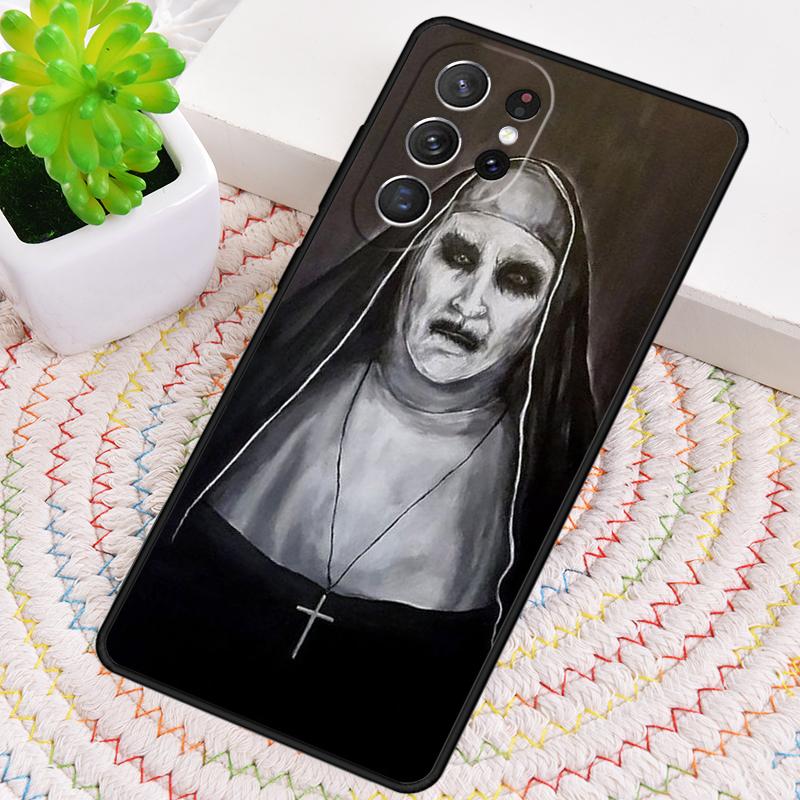 The Nun Valak Horror TPU Phone Case For Samsung Galaxy Note 10 Pro S26 S25 S24 S23 S22 Ultra Plus S21 FE S20 Shockproof Cover