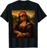 Mona Lisa African American Women Afro Black Diva T-Shirt