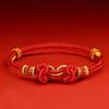 2026 Year of the Horse Red String Bracelet, Lucky Handmade Zodiac Token, Perfect New Year Gift