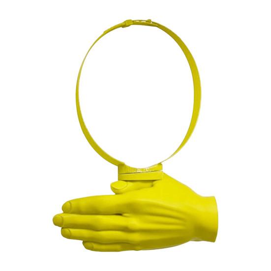 Sluneční klobouk 3D tištěný Visor na hlavu Ochrana proti UV záření Ergonomický design dlaně Nositelné Stínící čepice na hlavu s otevřeným rámem