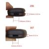 Replacement Key Fob Cover Case 2 Button Plastic Cover Easy Installation Remote Key Shell Universal for 206 307