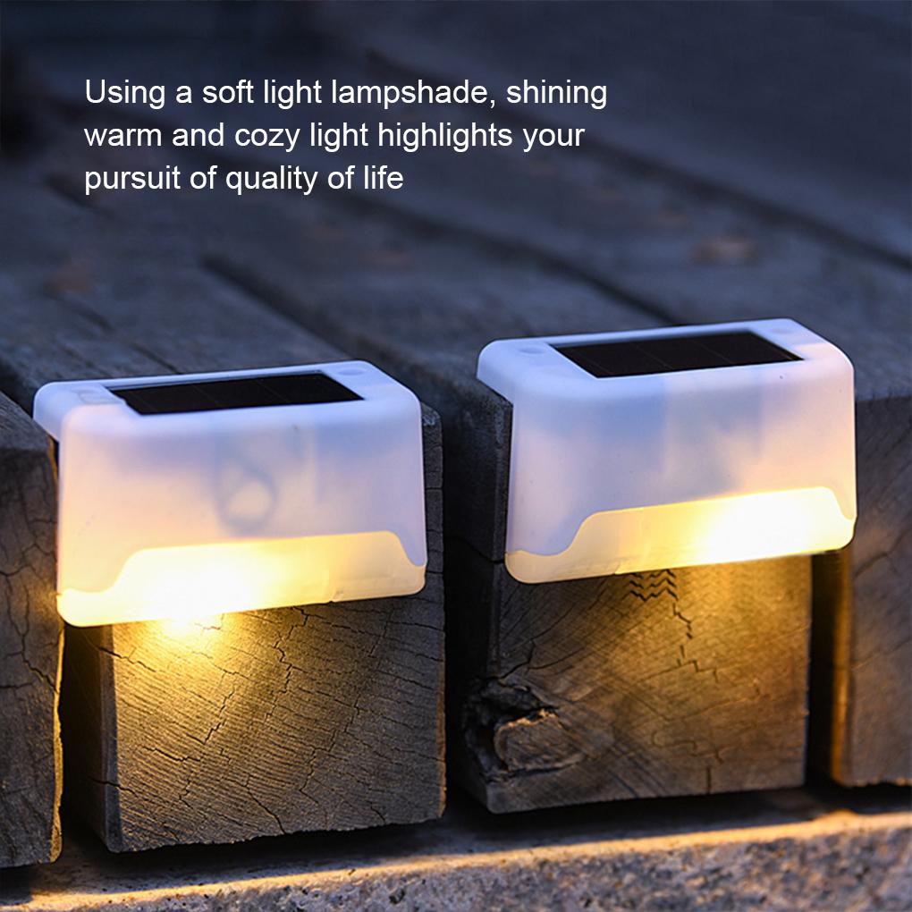LED Solar Energy Staise Lights IP65 Waterproof And Lightning Proof Solar Energy Lights Windproof