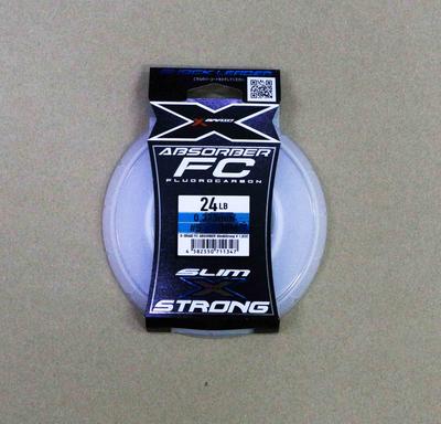 YGK XBraid Absorber Fluorocarbon SS Slim Strong Schnur 30m 24lb 0,373mm (1347)