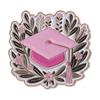 Graduation Cap Brooch Set Elegant Alloy Hat Lapel Pins Graduation Hat Pin For 2025 Graduate Women Celebrations