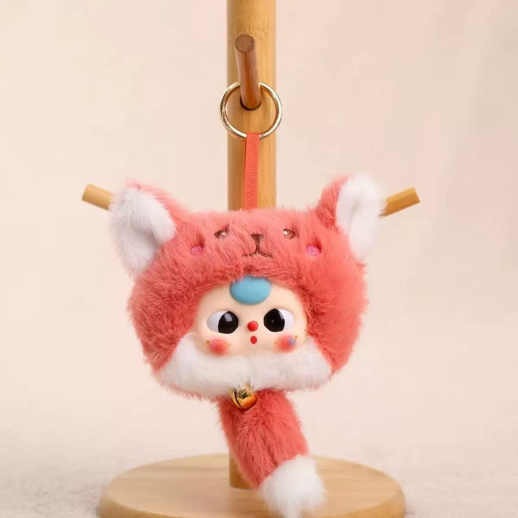 20cm Entzückende Hasen Plüschtiere Eine Hasenpuppe mit Glocke Bunt gefärbte Vinylpuppen Kinderspielzeug Heimdekoration Geburtstagsgeschenke für Mädchen