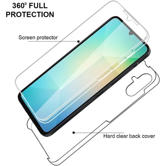 Coque de protection - booling - samsung galaxy a06 - antichoc - transparent - élégante