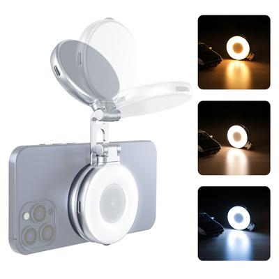 Magnetic Selfie Light Foldablbe LED Fill Light for Phone Selfie Ring Light 2700K/5600K/7500K