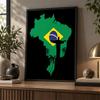 Echipa națională de fotbal a Braziliei Kit Pictură cu Diamante 5D Foraj Complet DIY Mozaic cu Diamante Artă de Perete Decor Acasă