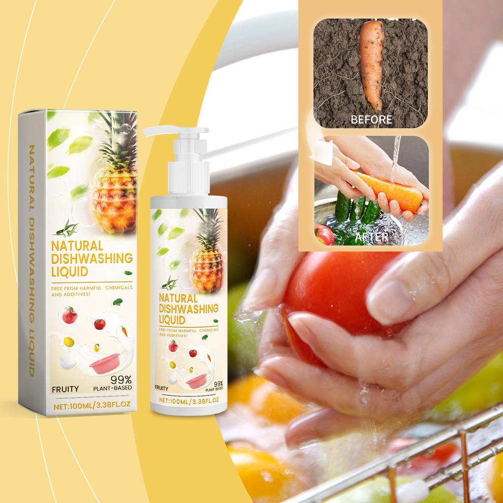 Multifunkční kuchyňský dekontaminační čistič na ovoce a zeleninu 100 ml