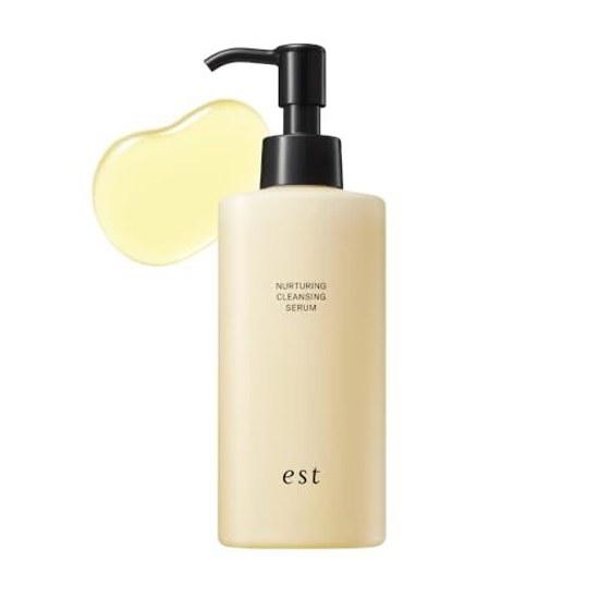 Est Nährendes Reinigungsserum 180ml Kompatibel mit Wimpernverlängerungen Handdruck Porenfreie Reibungstechnologie Anti-Aging Pflege