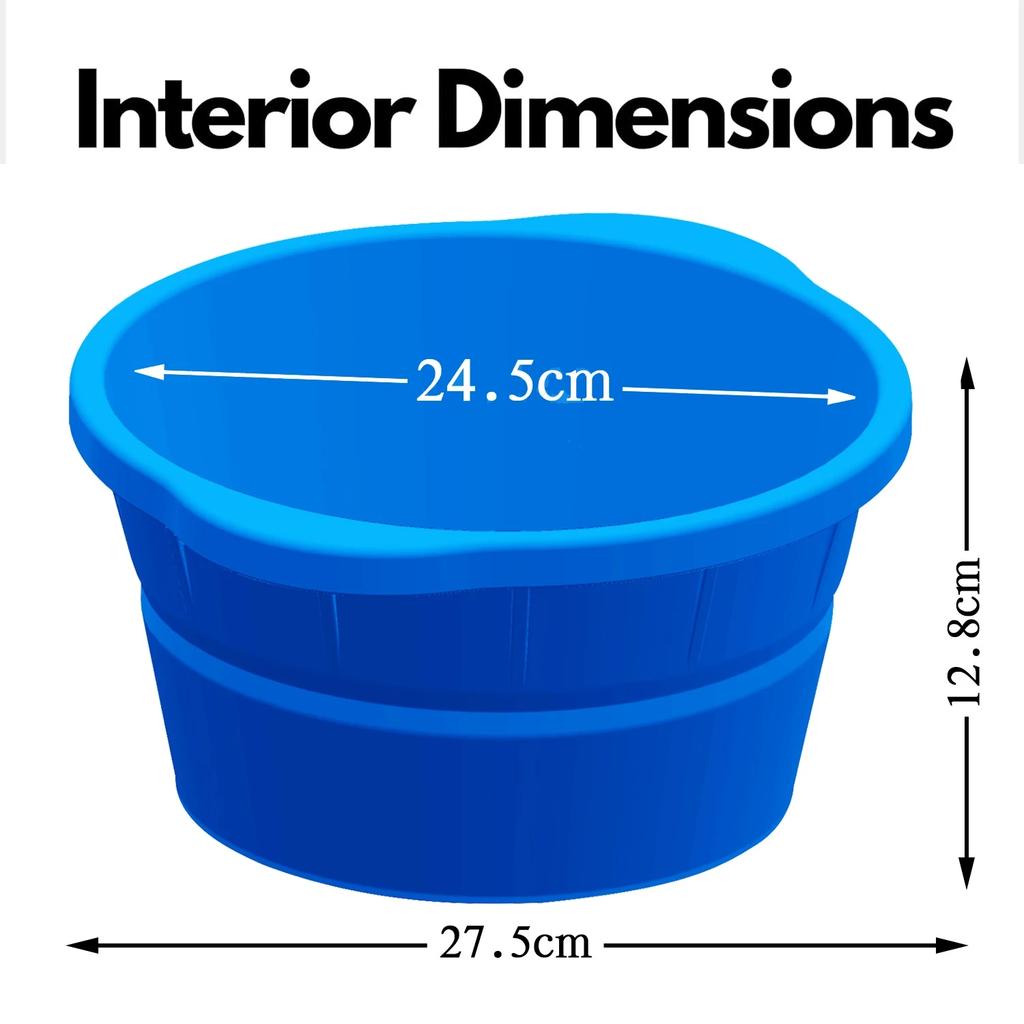 Ice Cube Moulds Extra Large 8lb Ice Box Silicone Round Folding Ice Maker with Lid Large Super Ice Box