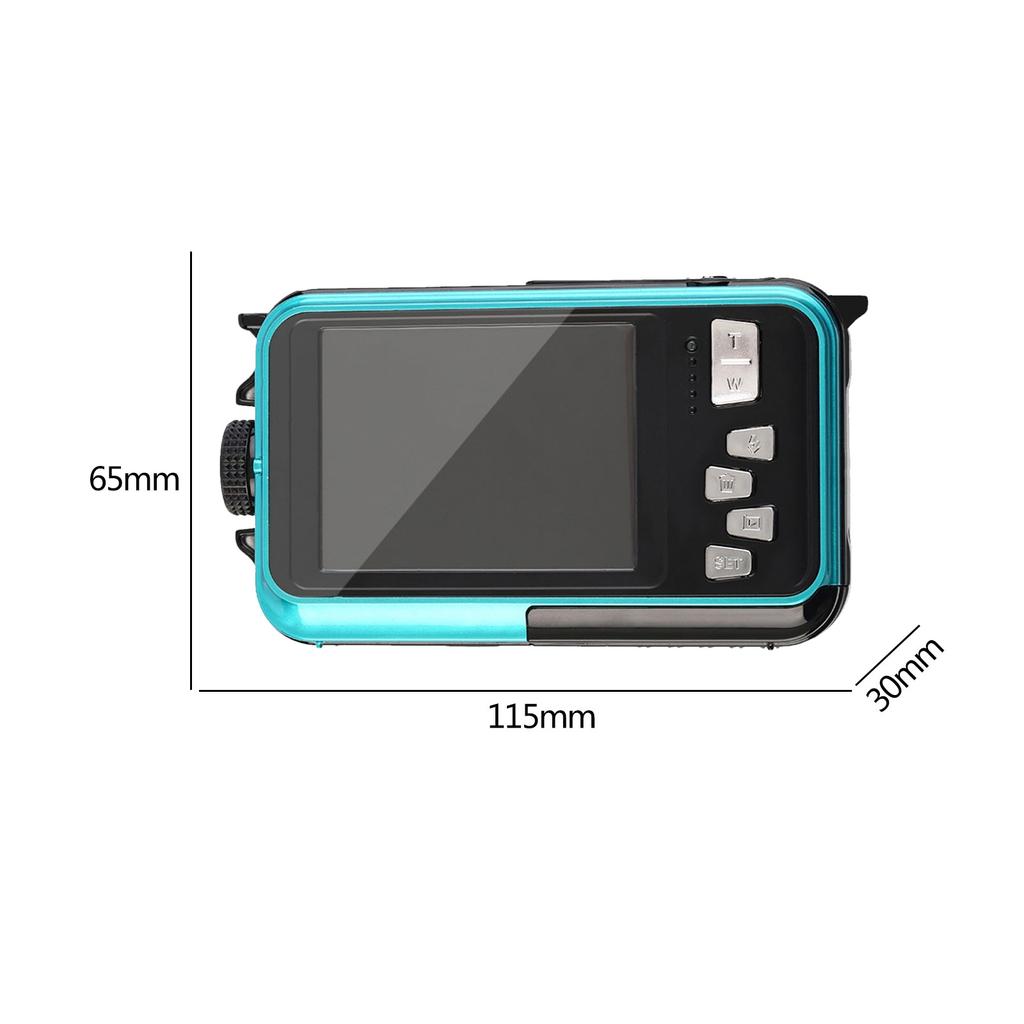 Automatic Flash Underwater Camera Waterproof Action Mini Camcorder 1080P Cam Outdoor Snorkeling Camping Travel Camera