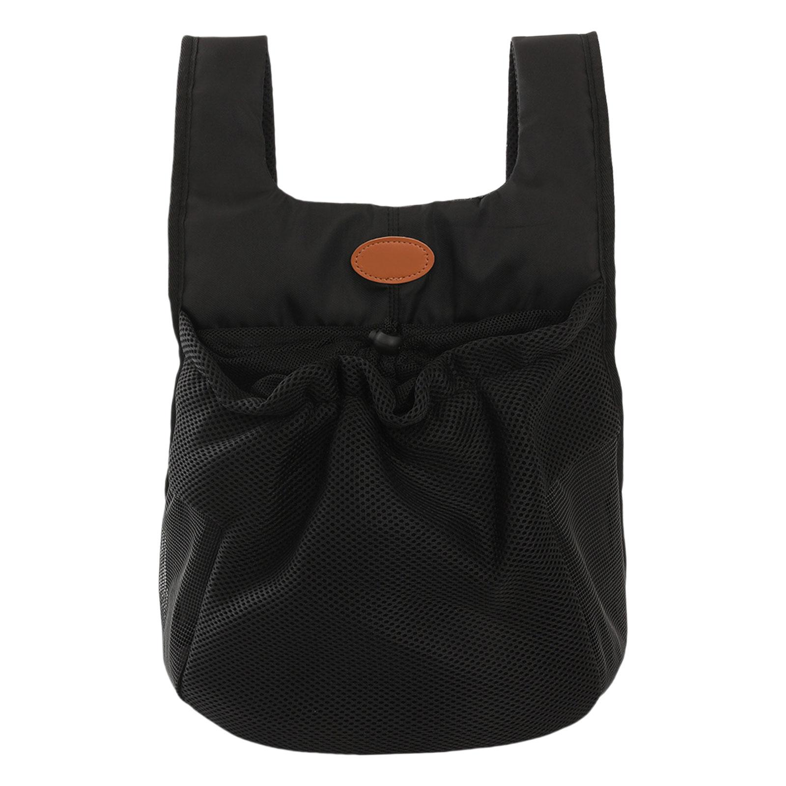 

Рюкзак для домашних животных, сумка-переноска для кошек, мягкая, большой емкости с ремнем безопасности, дышащая, сумка-переноска для домашних животных, сумка для осмотра достопримечательностей S чёрный