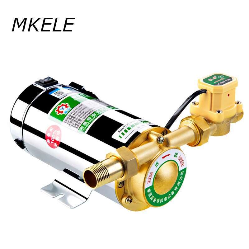 220V Hauswasser-Druckerhöhungspumpe 100W 150W | Automatische Druckerhöhungspumpe für Gas-Durchlauferhitzer/Solar-Wassersystem | Hoher Durchfluss