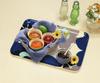 Tatsucraft SR Lunch Tray, Medium, 33cm, Web Original Model, Fuhura Blue, Dishwasher and Microwave Safe, Stylish Nordic Plastic SquareRectangular,