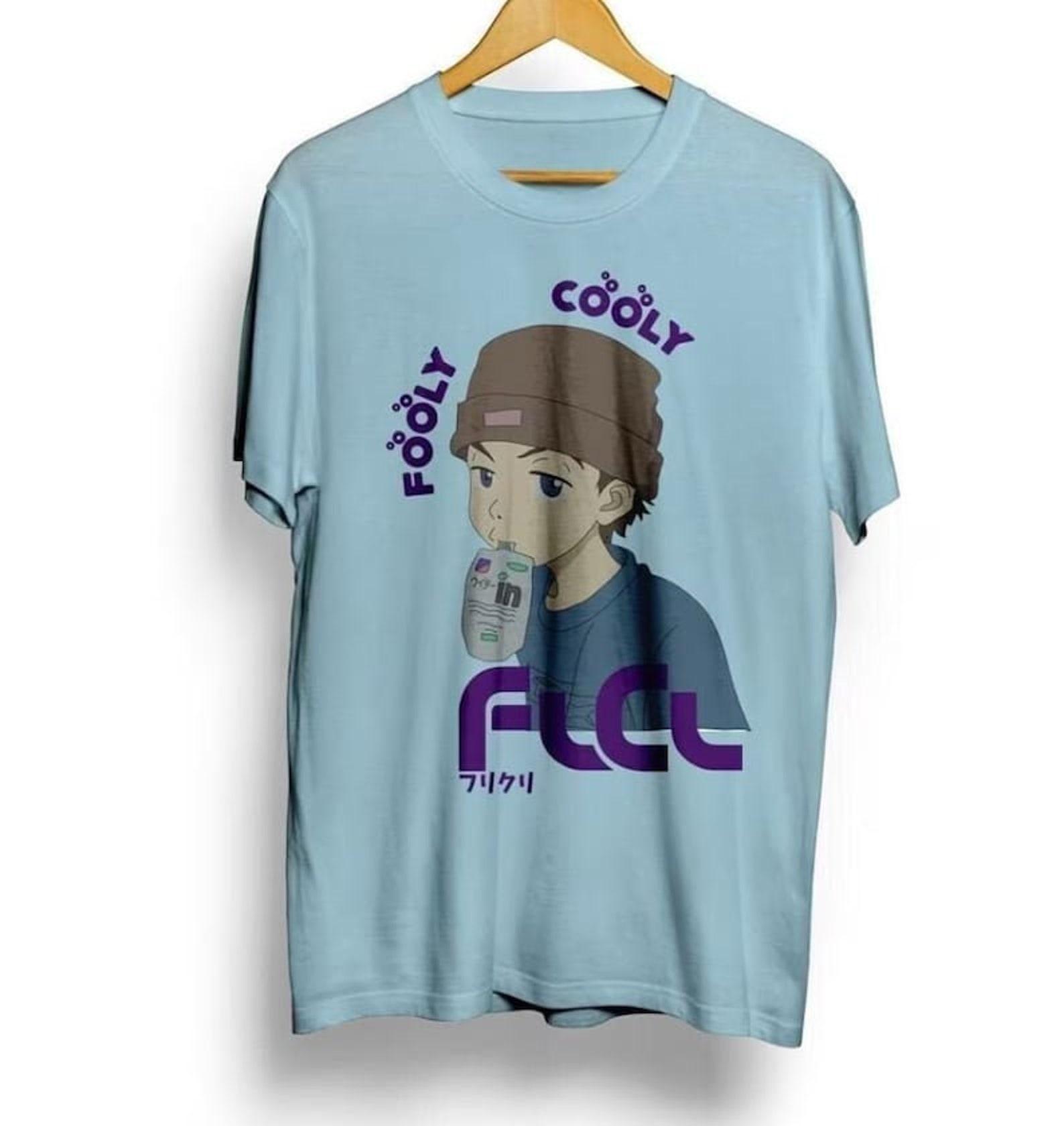 Unisex, Haruko Haruhara Shirt -flcl shirt,flcl tshirt,flcl t shirt,fooly cooly shirt,anime shirt,anime clothing,haruko shirt,flcl haruko 3XL