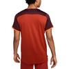 Nike Advantage Comfortable Soft Crew Neck Pullover Versatile Short Sleeve T-Shirt Men Tops Burgundy FD5320-626