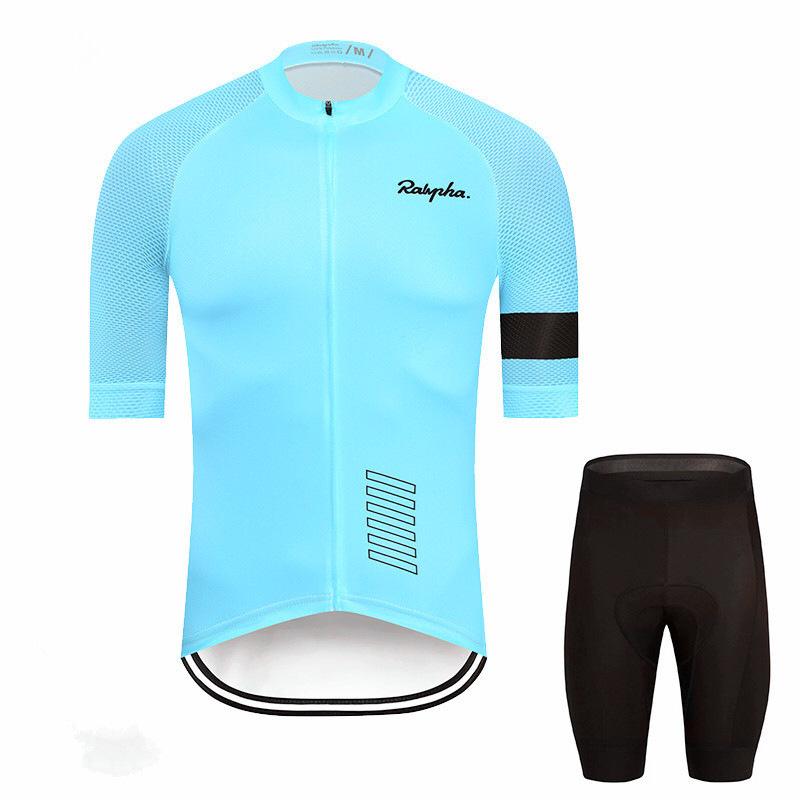 2026 Costume d'été de cyclisme Homme VTT Blanc Haut à manches courtes Vêtements de cyclisme de compétition sur route Costume de cyclisme