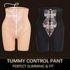 Flarixa Spodnie wyszczuplające brzuch Haftowany wzór Majtki damskie Spodnie wyszczuplające Idealne zakrycie Bielizna damska Bodyshaper