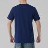 Skechers Pure Cotton Logo Printed Casual Nautical Short Sleeve T-Shirt Unisex Tops Medieval-Blue L224U130-007D