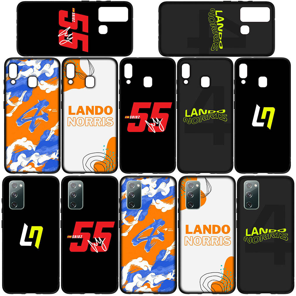 Phone Case for Samsung Galaxy S25 S24 S23 iPhone 16 15 Xiaomi Redmi Note 14 13 12 16E X 11 Pro Max Moto Huawei No4 F1 Number Funda No 4 Supercar Cover