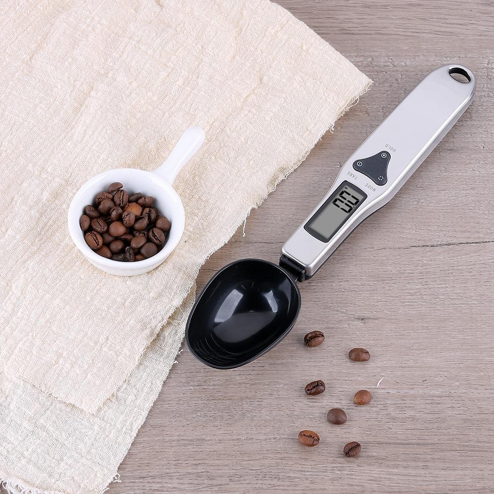 High-Precision Electronic Weighing Spoon Unit Conversion Detachable Measuring Spoon Corrosion Resistance Stainless Steel
