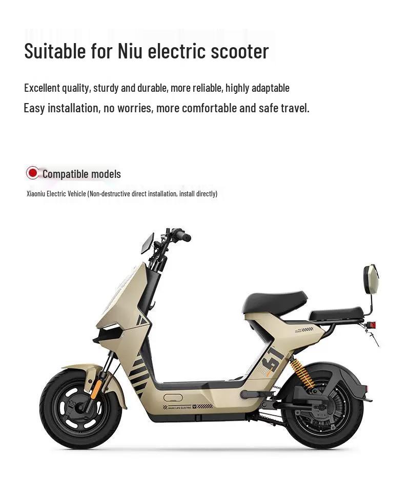 Enhanced Waterproof and Durable Foot Mats for Xiao Niu GOVAF0F2F4 Electric Scooter