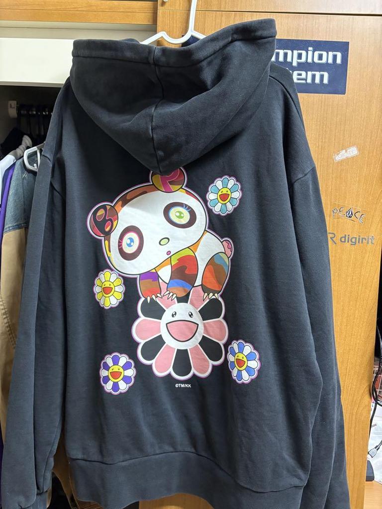 [USED] Takashi Murakami BLACKPINK Kaikai Kiki Hoodie, Size L