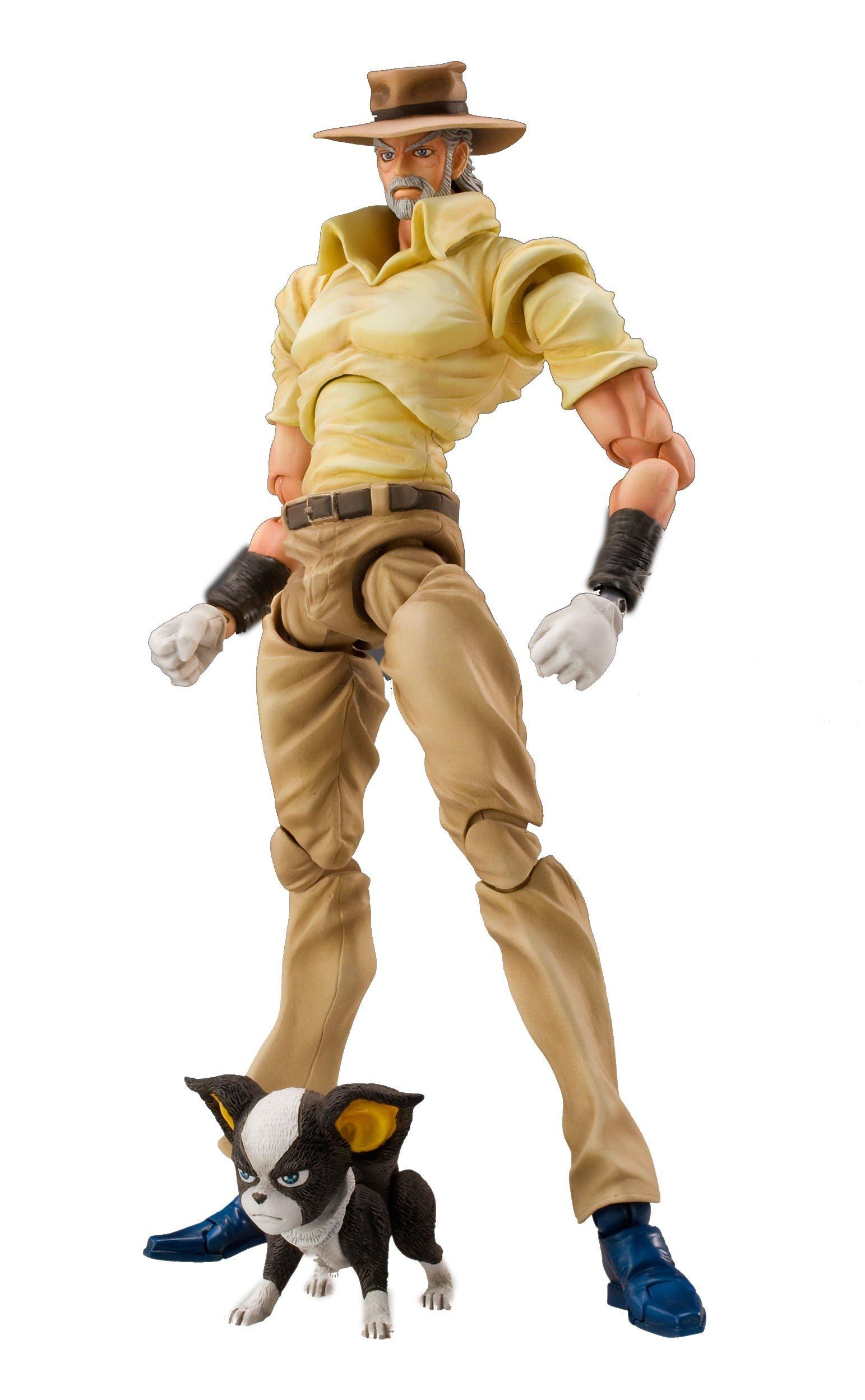 

Super Action Statue Bizarre Part 3 Joseph Joestar Iggy specified by Hirohiko JoJo s Adventure 17. & (Color Araki)