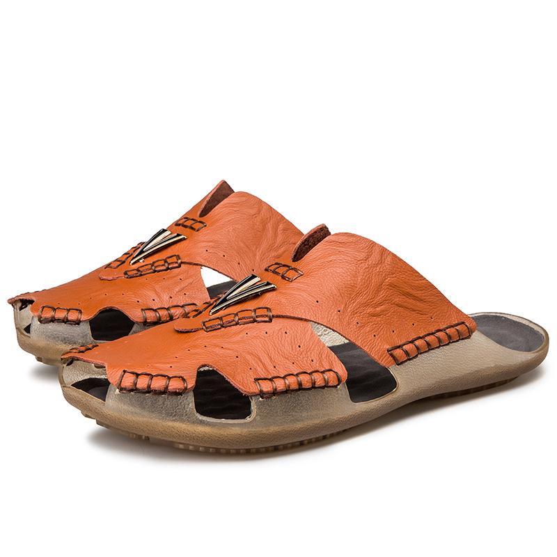 

2025 spring and summer men s large size sandals men s trendy beach shoes casual cool slippers men s shoes 2025 48
