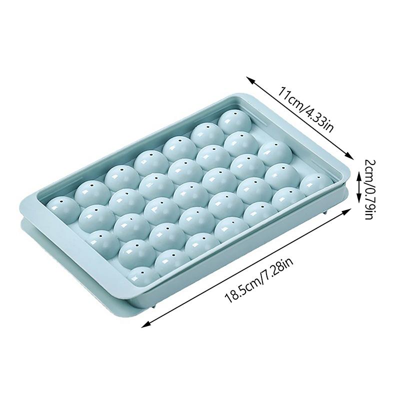 1 ks 33 mřížkový zásobník na ledové kostky z PP kuchyňská forma na led nástroj na výrobu koktejl whisky nápoj ledová hokejová forma kuchyňské pomůcky