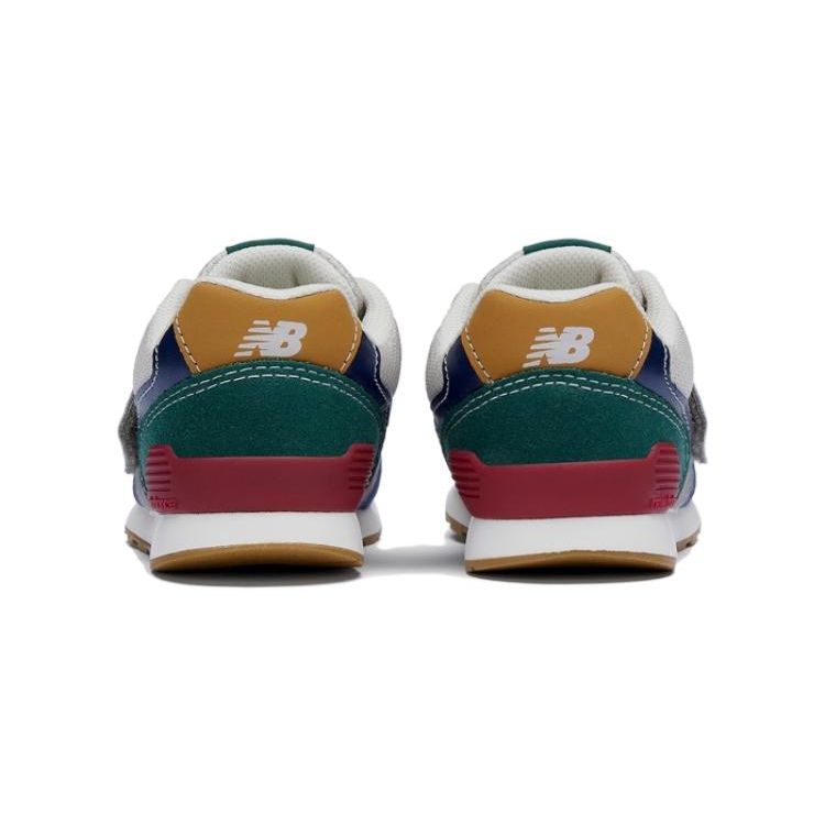 New Balance Nb 996 Сетчатые Амортизирующие Дышащие Низкие Кроссовки Детская Обувь Серо-Синие IZ996JO3