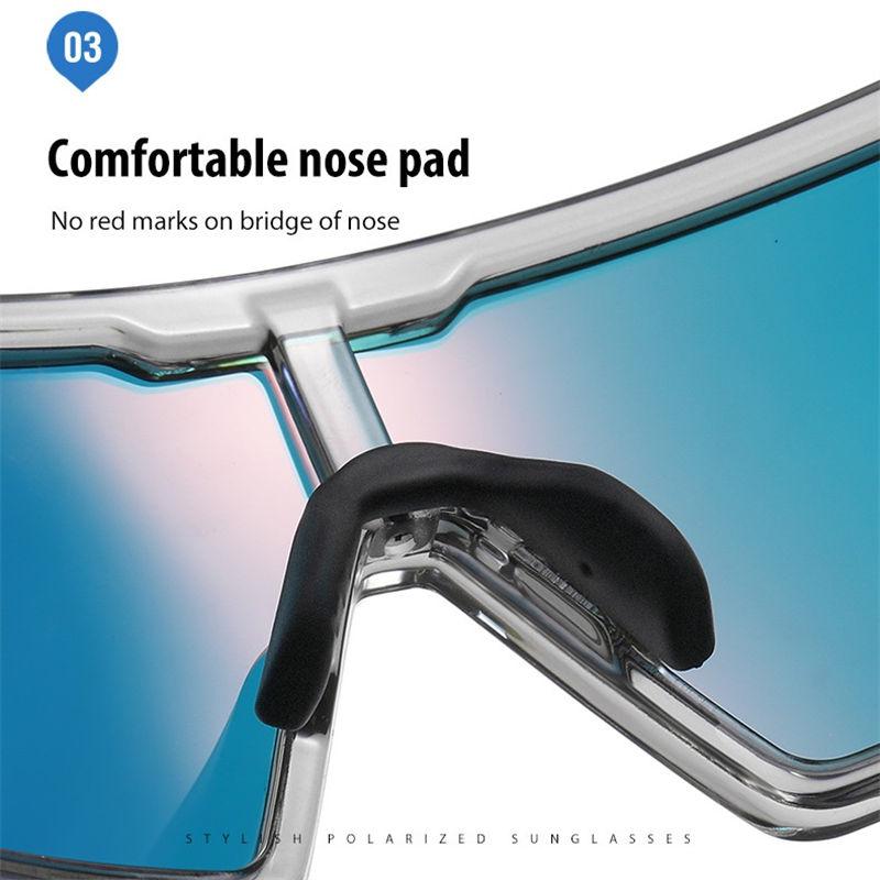 Outdoor Polarized Sunglasses Fashion Sports Driving Cycling Skiing Glasses for Women Men Unisex UV400 Anti Glare Goggles GZW