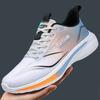 Men's New Breathable Mesh Running Shoes, Cushioned Lightweight Soft Sole Sneakers, Trendy Athletic Shoes for Men, Plus Size