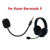 Detachable Game Headset Mic Flexible 3.5mm Gaming Microphone Boom Noise Canceling Universal Game Mic for Razer Barracuda X