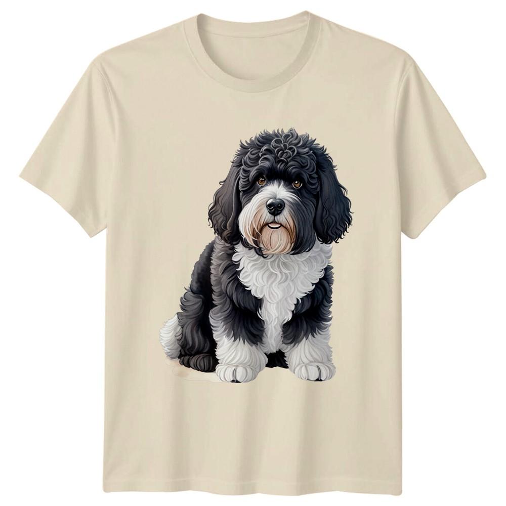 Cute Havapoo Dog Breed Pet Portrait Graphic TShirt