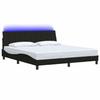 VidaXL Cadre de lit sans matelas noir 180x200 cm tissu, lit, sommier, lit en tissu, meubles de chambre à coucher, lit 3310477