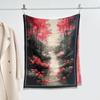 Autumn and winter new double-sided color oil painting series imitation cashmere thickened warm scarf women's air conditioner shawl
