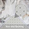 Marble Bathroom Sets With Shower Curtain And Rugs And Accessories, Abstract Grey Gold White, Modern, Gray Bathroom Decor Set
