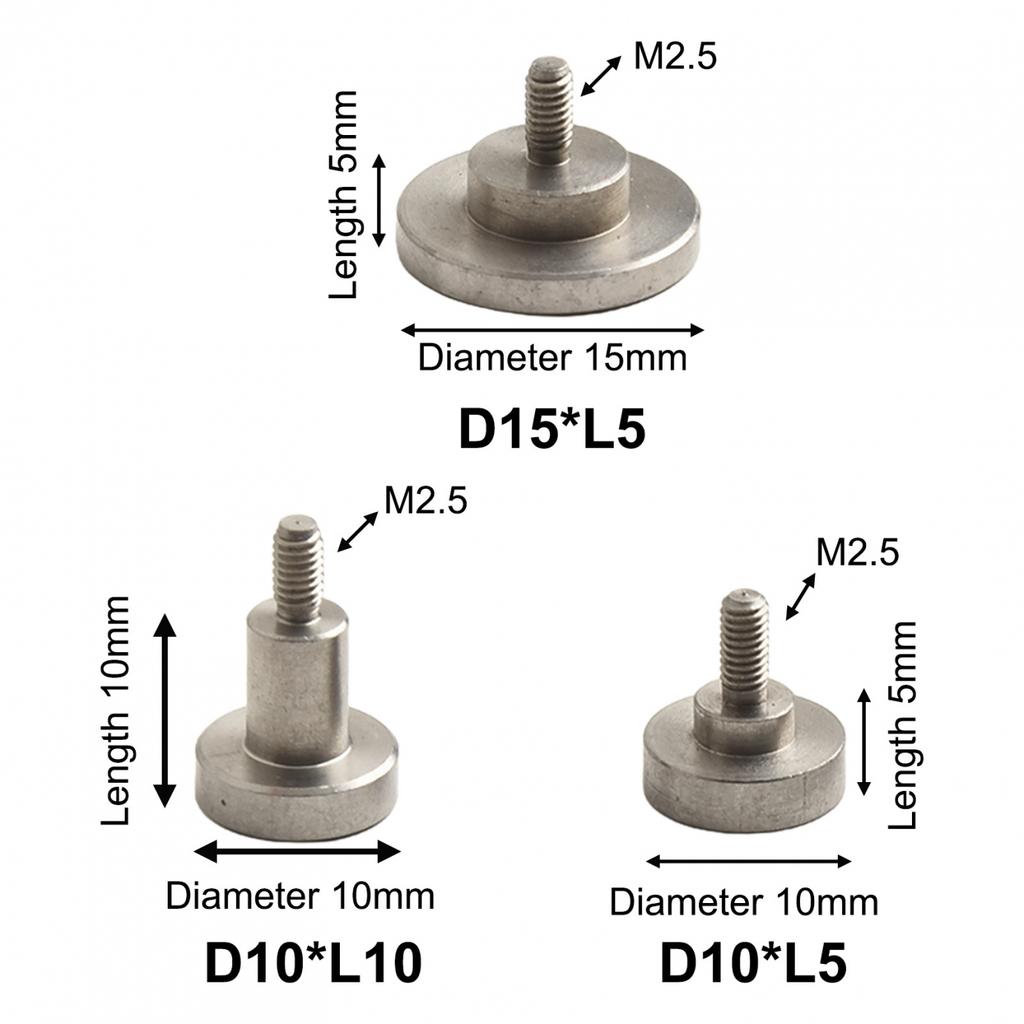 Flat Point Contact Points For Dial Thickness Gauge Dial Indicator Depth Gauge