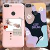 Para Capa Huawei P Smart FIG-LX1 FIG-LA1 Nova Arte Pintada Coque Capa de Silicone Macio Para Huawei P Smart PSmart 2018 Capa Traseira