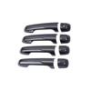 For Lexus GX460 2010-2022 Carbon Fiber Outside Smart Door Handle Cover Trim 8pcs
