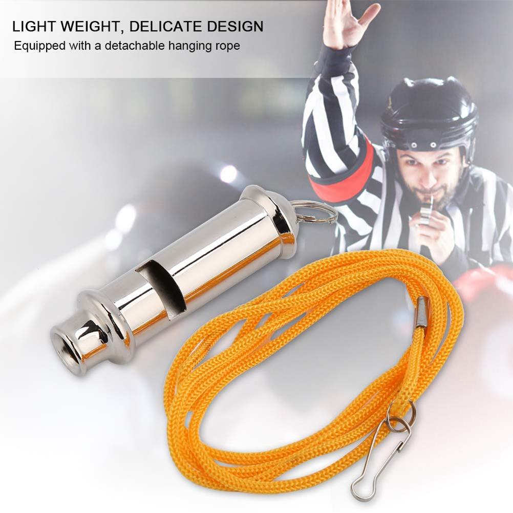 Metal Whistle Emergency School Gym Camping Hiking Whistle Outdoor Survival Tool