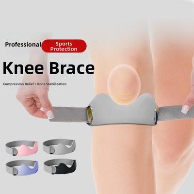 Siliconen Kniebrace Antislip Patellastabilisator Professionele Sportkniebeschermer Basketbal