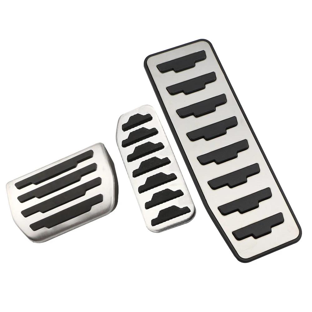 Car Pedals Pads for Range Rover Evoque Land Rover Discovery Sport for Jaguar E-Pace Footrest Gas Brake Pedal Cover Parts
