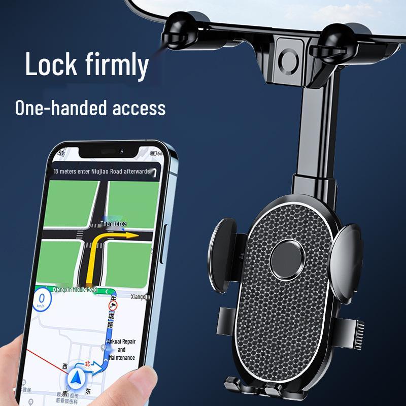 Rearview Mirror Phone Mount for AR Navigation – 2022 Multifunctional Car Holder